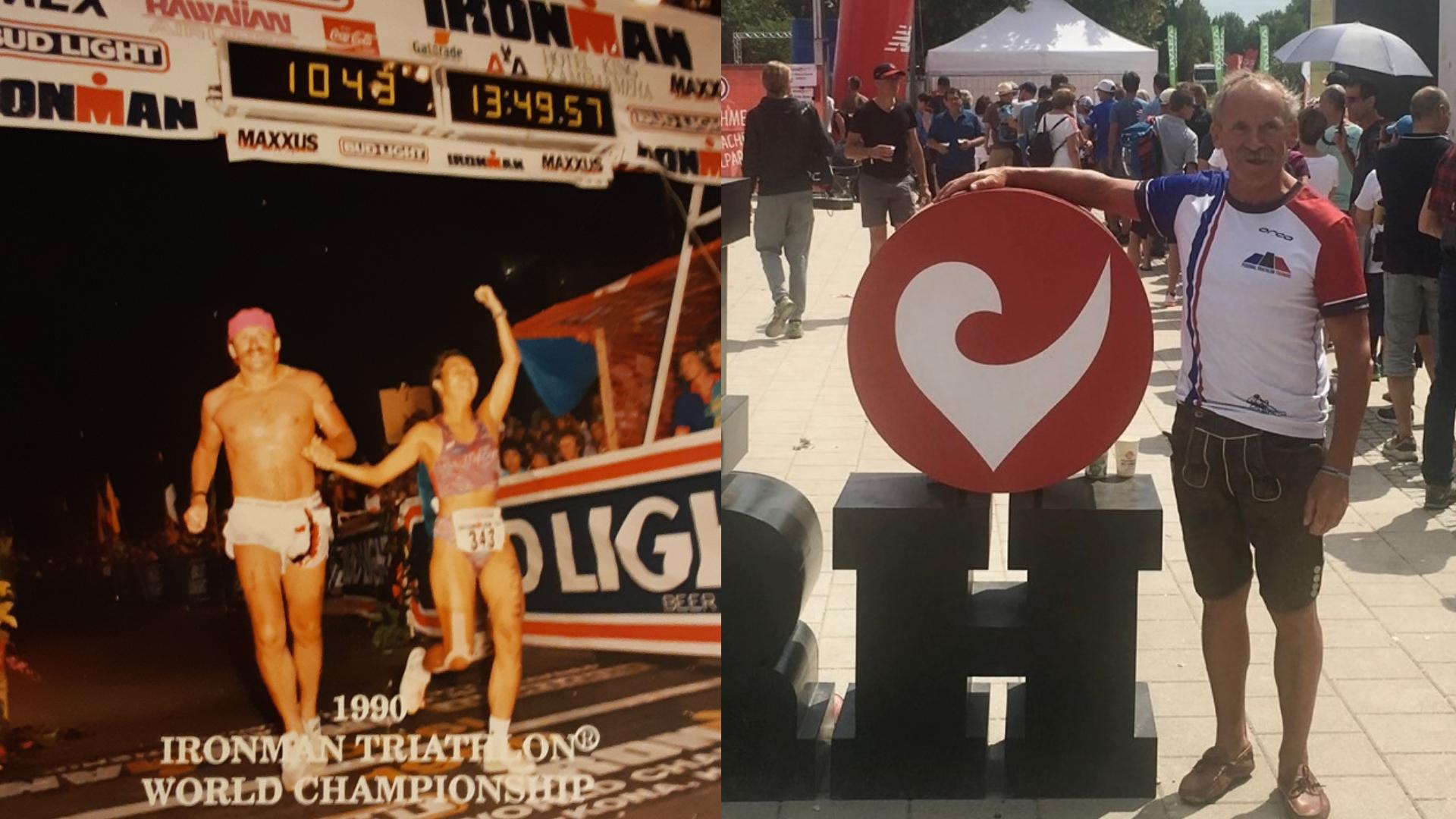 Wolfgang @ Ironman Hawaii 1990 & Challenge Roth 2019